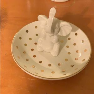 Elephant jewelry tray